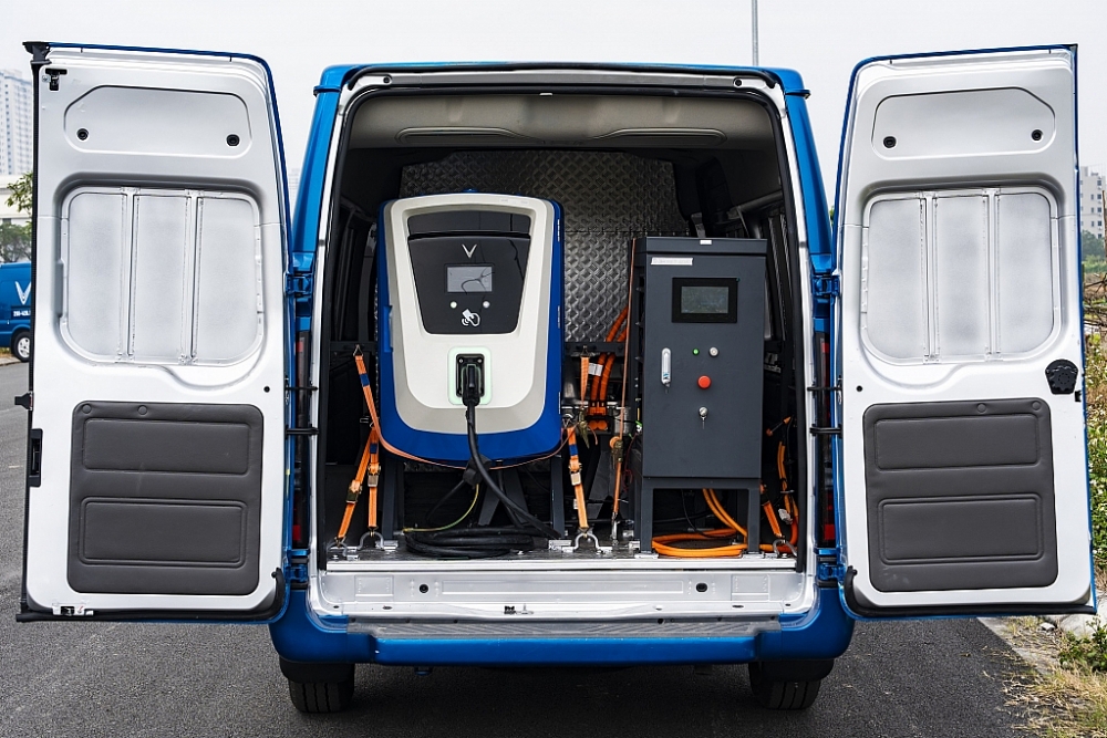 VINFAST triển khai dịch vụ sạc pin lưu động 24/7 trên toàn quốc