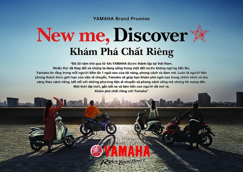new me discover kham pha chat rieng chien dich kinh doanh moi cua yamaha tai viet nam