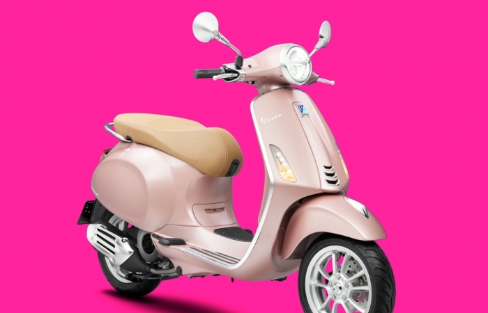 Vespa Primavera màu Hồng cho Ngày Quốc tế phụ nữ 8/3