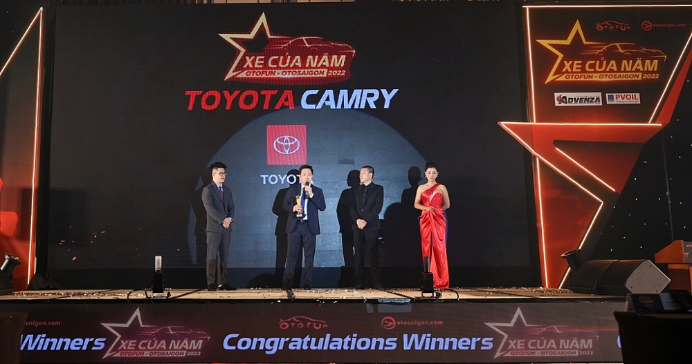 Với 315.000 lượt bình chọn Camry Toyota Camry “lên ngôi” Xe của năm 2022