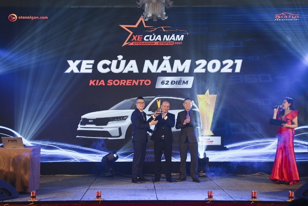 Kia Sorento được bình chọn Xe của năm 2021 từ hai cộng đồng mạng xã hội