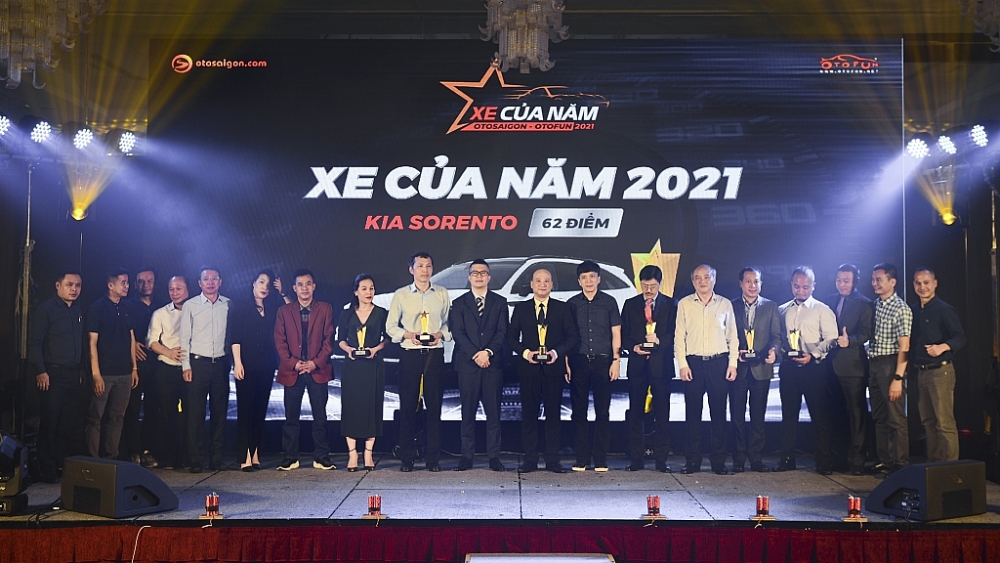 Kia Sorento được bình chọn Xe của năm 2021 từ hai cộng đồng mạng xã hội