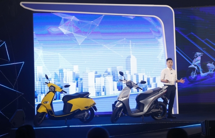 VinFas ra mắt xe máy điện có khă năng di chuyển 200km một lần sạc