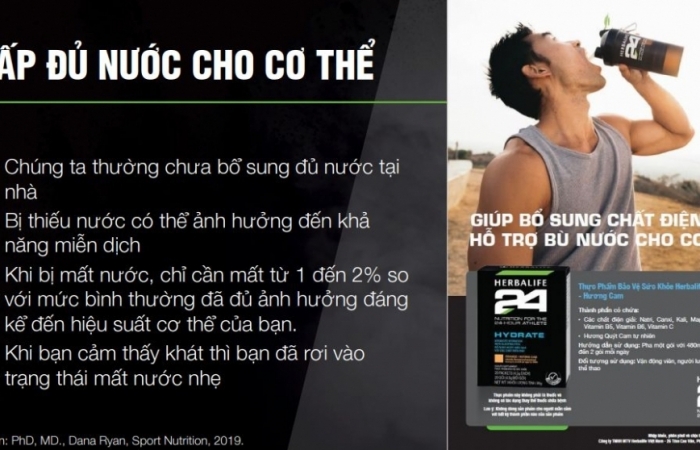 Herbalife Việt Nam cùng Ủy ban Olympic Việt Nam tổ chức huấn luyện dinh dưỡng thể thao trực tuyến