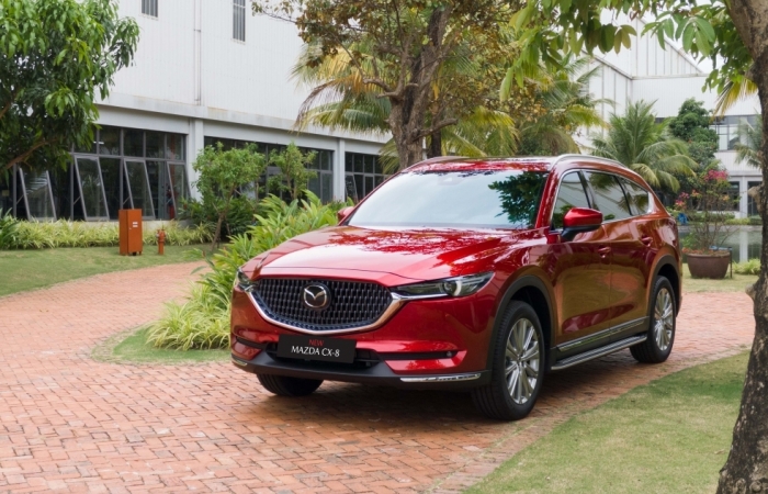 Thêm phiên bản, thêm công nghệ Mazda CX-8 mới chào thị trường với mức giá từ 1,079 tỷ đồng
