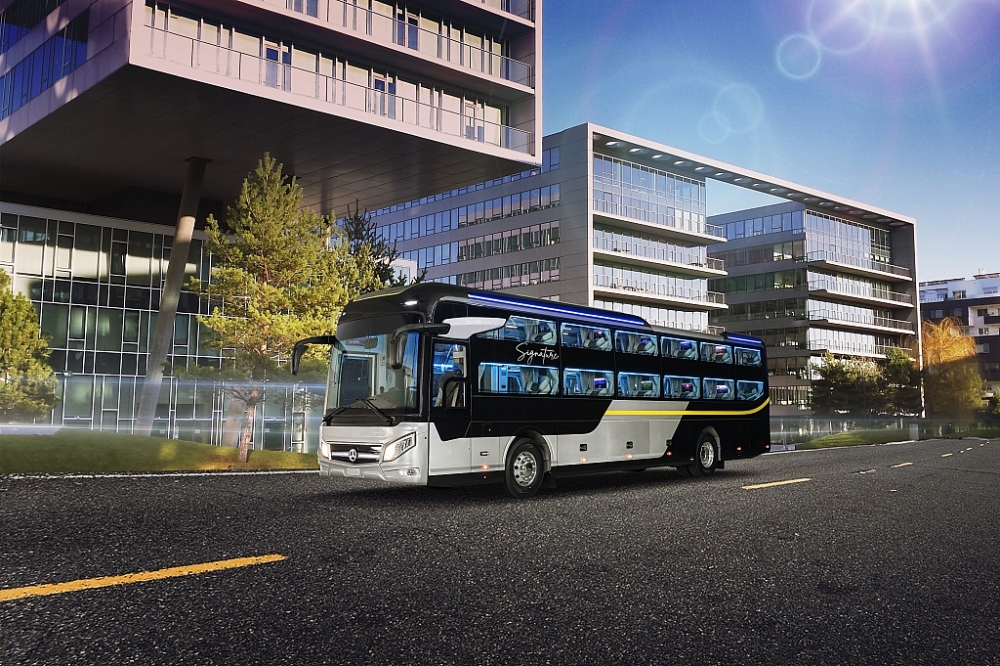 Xe bus hạng sang mang thương hiệu Mercedes-Benz của Thaco có gì đặc biệt?