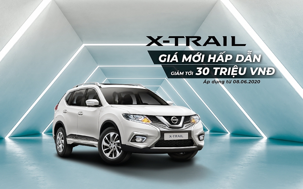 nissan x trail giam gia toi 30 trieu dong
