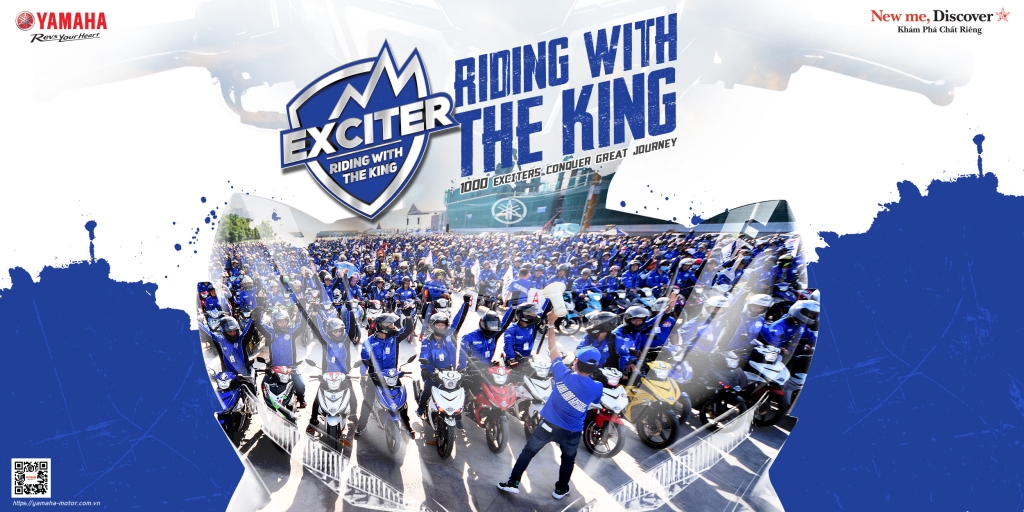 5533 exciter riding with the king