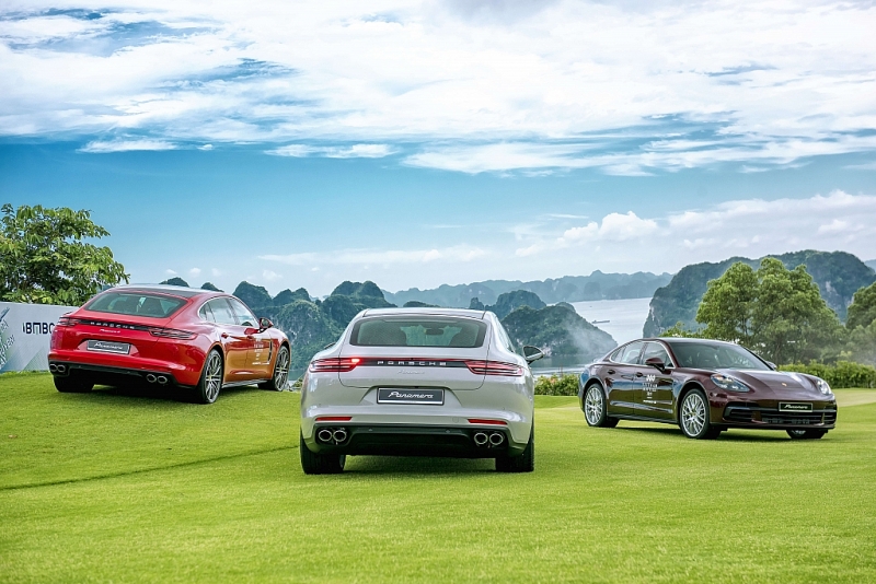 porsche viet nam dong hanh cung giai golf flc vietnam masters 2019 presented by porsche