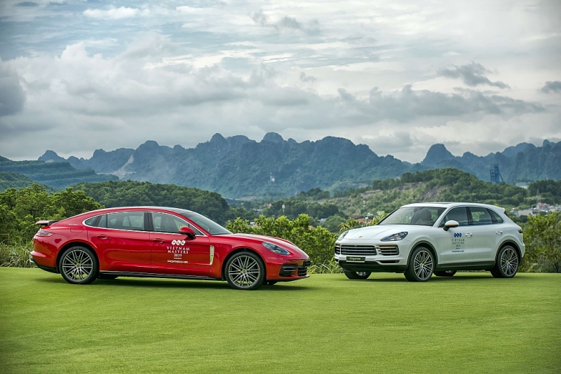 porsche viet nam dong hanh cung giai golf flc vietnam masters 2019 presented by porsche
