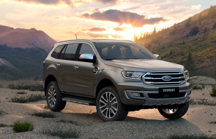 Ford Everest dẫn đầu doanh số phân khúc SUV