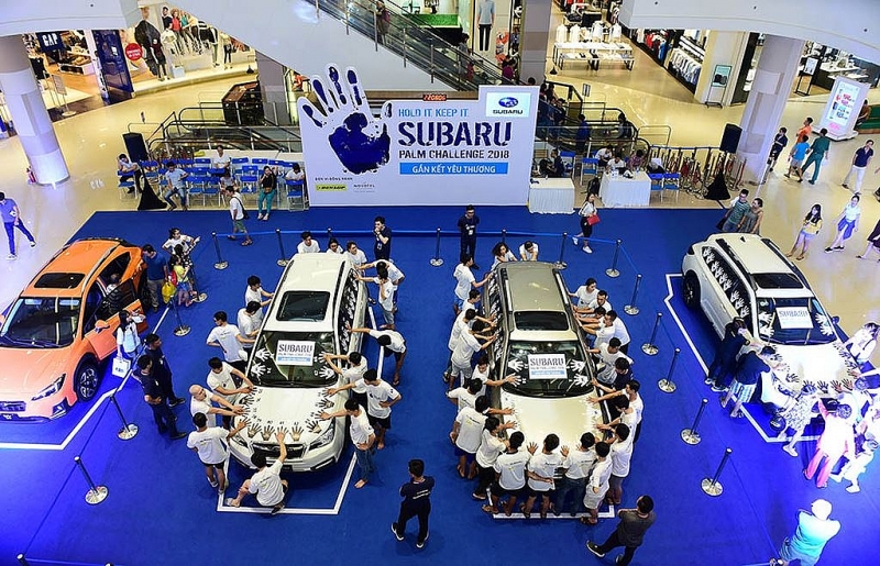subaru palm challenge 2019 lan dau den viet nam