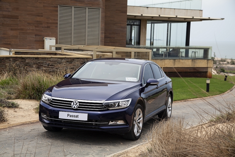 volkswagen se mang 7 mau xe den vietnam motor show 2019