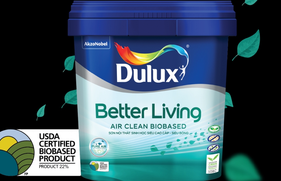 Dulux ra mắt sơn nội thất gốc sinh học đầu tiên tại Việt Nam