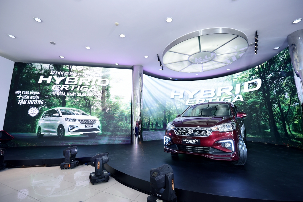 Suzuki Hybrid Ertiga, mẫu xe Hybrid đầu tiên trong phân khúc MPV, chính thức ra mắt tại Việt Nam