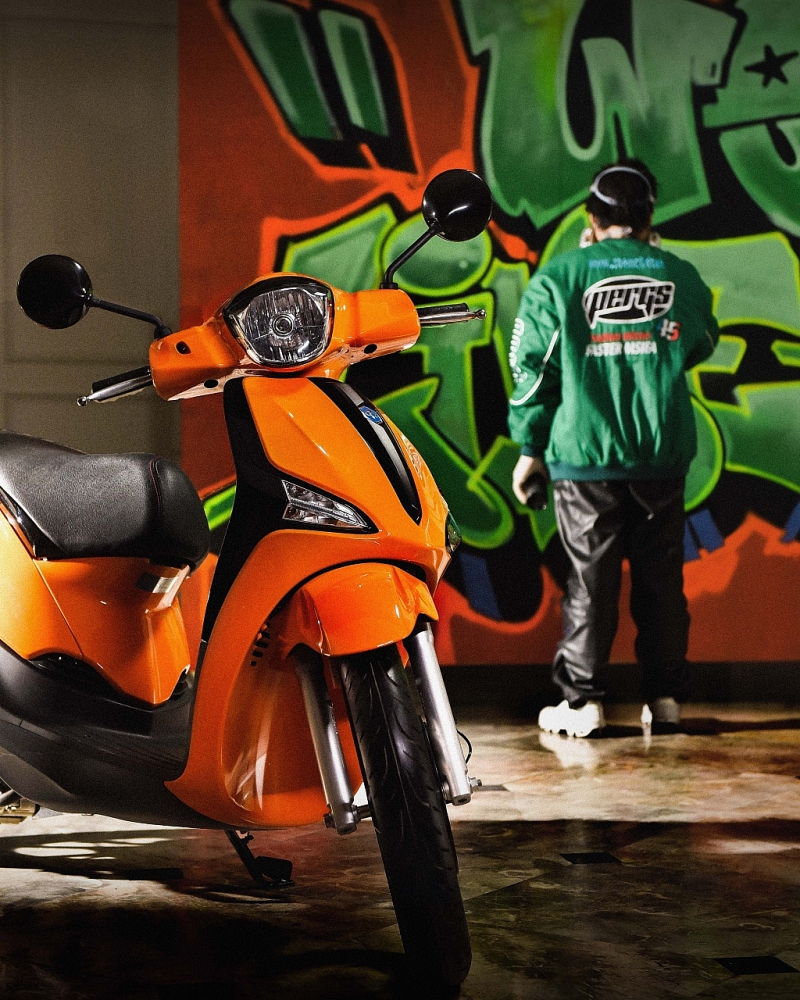 Piaggio Liberty phiên bản đặc biệt màu xanh bơ có giá 60,7 triệu đồng