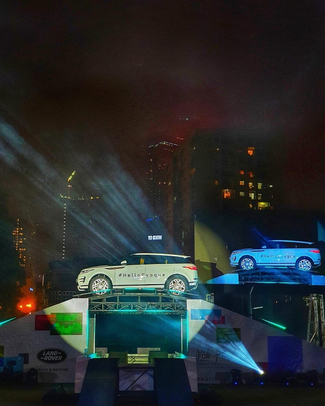 land rover viet nam ra mat range rover evoque moi tai thi truong ha noi