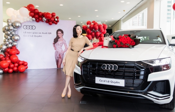 Ca sĩ Lệ Quyên nhanh tay sở hữu Audi Q8