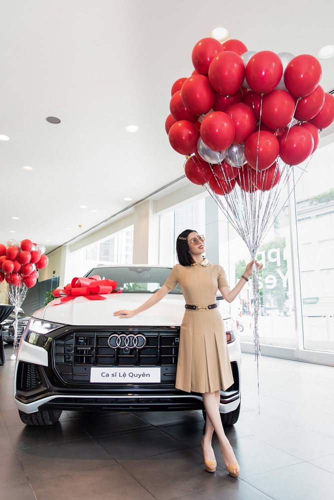 Ca sĩ Lệ Quyên nhanh tay sở hữu Audi Q8
