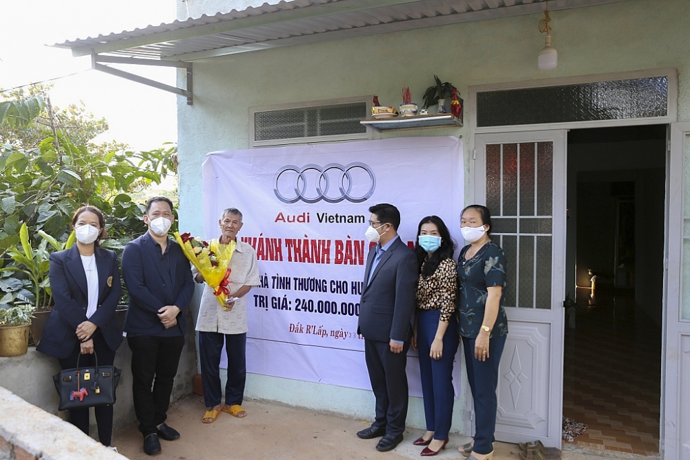 Audi chung tay hỗ trợ từ thiện tại tỉnh Đắk Nông