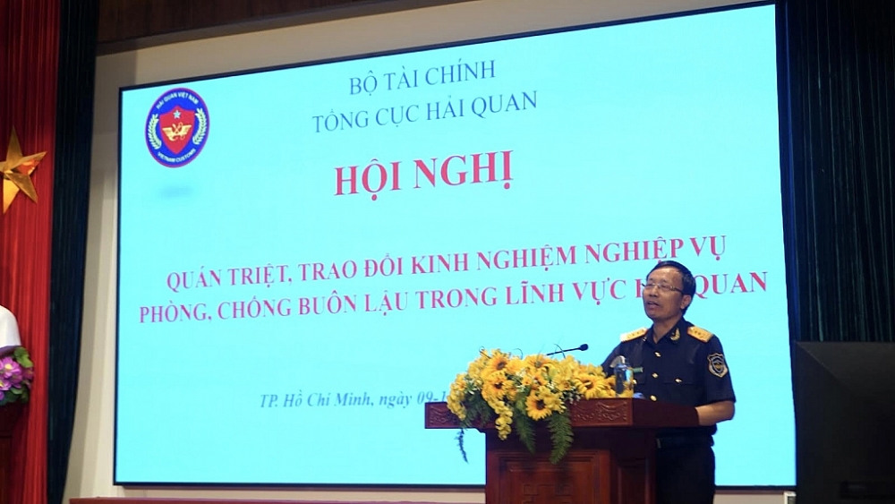 Tổng cục trưởng Nguyễn Văn Cẩn chủ trì hội nghị quán triệt, trao đổi kinh nghiệm nghiệp vụ phòng, chống buôn lậu
