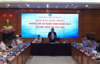 Bộ NN&PTNT họp khẩn chống Dịch tả lợn châu Phi