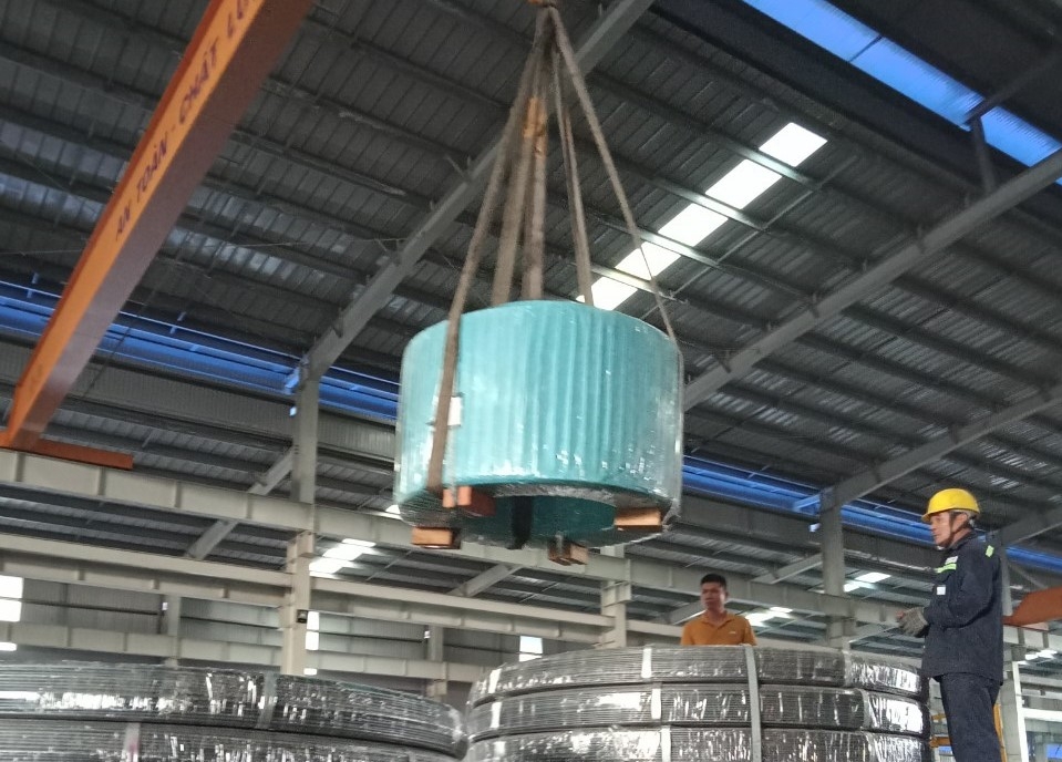 Hòa Phát xuất khẩu hơn 2.000 tấn cáp thép dự ứng lực đi Mỹ
