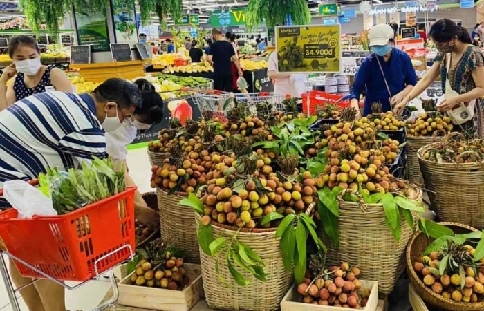 VinCommerce cam kết thu mua 2.000 tấn vải thiều Bắc Giang