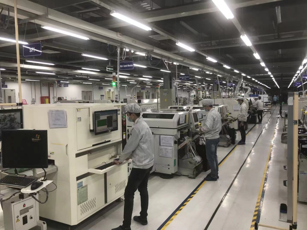 SX trở lại của Cty TNHH Fuhong,  KCN Quang ChâuẢnh: Nguyễn Thanh