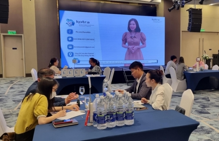 Kết nối thành công gần 30 doanh nghiệp Việt và 8 đối tác Hàn Quốc