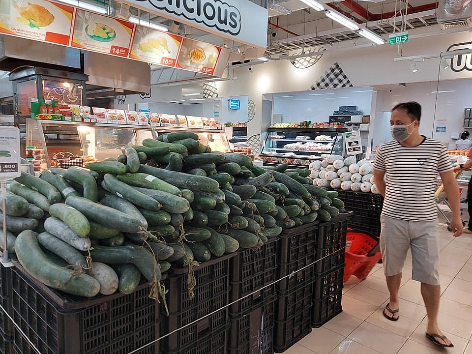 siêu thị Go! Market (Nguyễn Xiển, Thanh Trì, Hà Nội) . Ảnh: Nguyễn Thanh