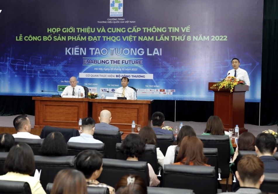 172 doanh nghiệp cùng 325 sản phẩm đạt “Thương hiệu quốc gia Việt Nam” năm 2022