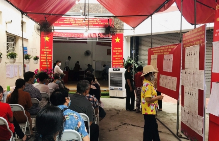 Hơn 95% cử tri trên cả nước đã đi bỏ phiếu