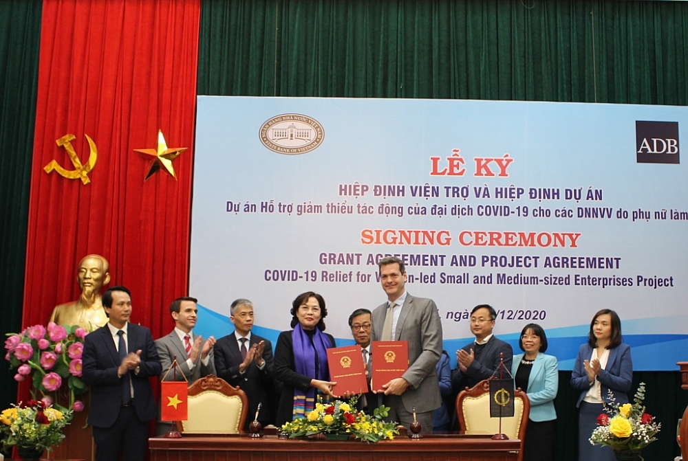 ADB hỗ trợ 5 triệu USD cho các doanh nghiệp nhỏ và vừa do phụ nữ làm chủ
