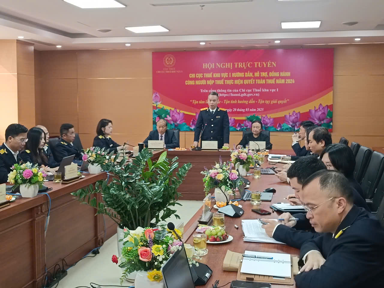 chi cuc thue khu vuc i dong loat trien khai chuong trinh ho tro truc tuyen quyet toan thue 2024 tai 19 phong va 30 doi thue chi cuc thue khu vuc i dong loat trien khai chuong trinh ho tro truc tuyen quyet toan thue 2024 tai 19 phong va 30 doi thue