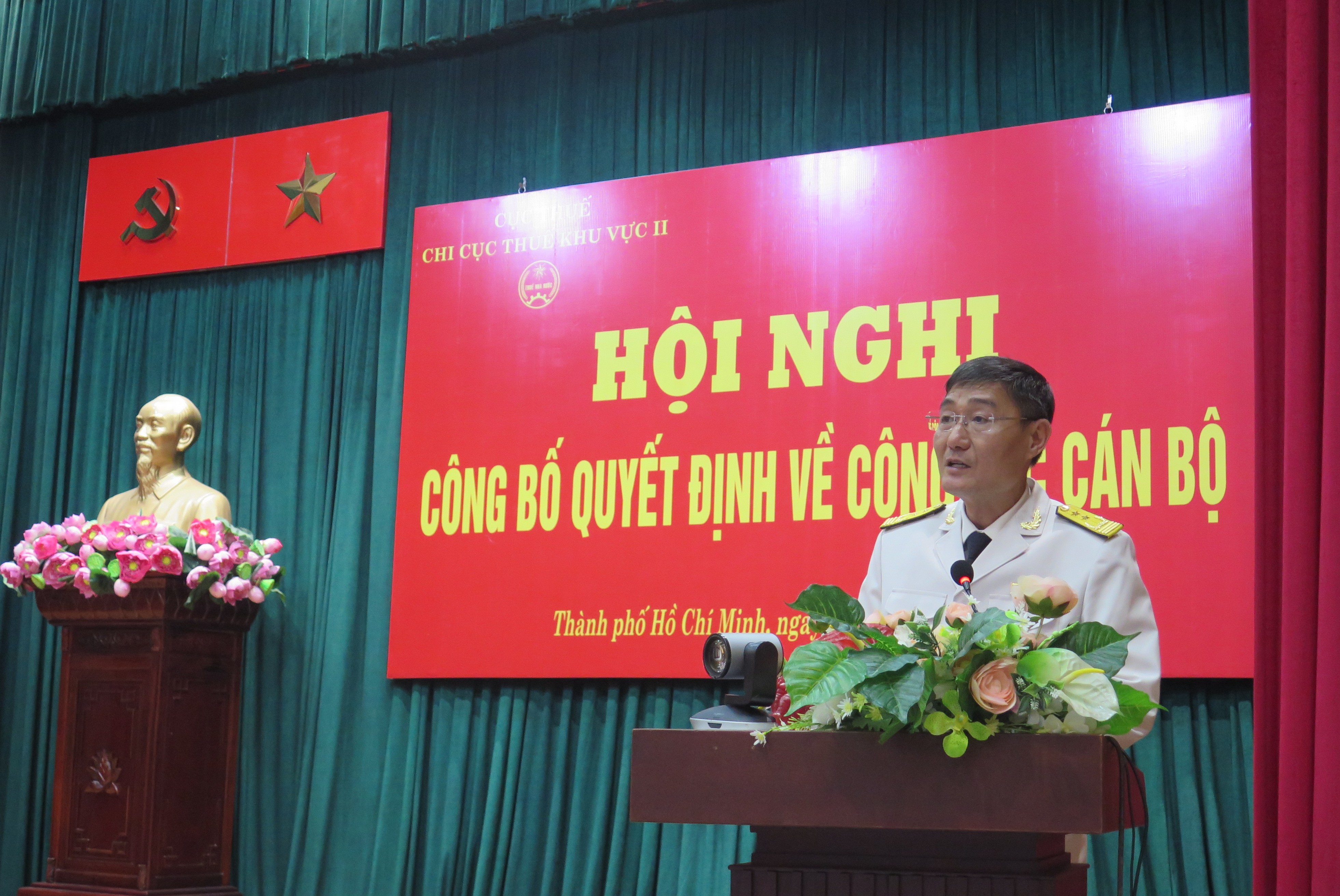 chi cuc thue khu vuc ii kien toan bo may lanh dao quyet tam hoan thanh nhiem vu thu ngan sach duoc giao