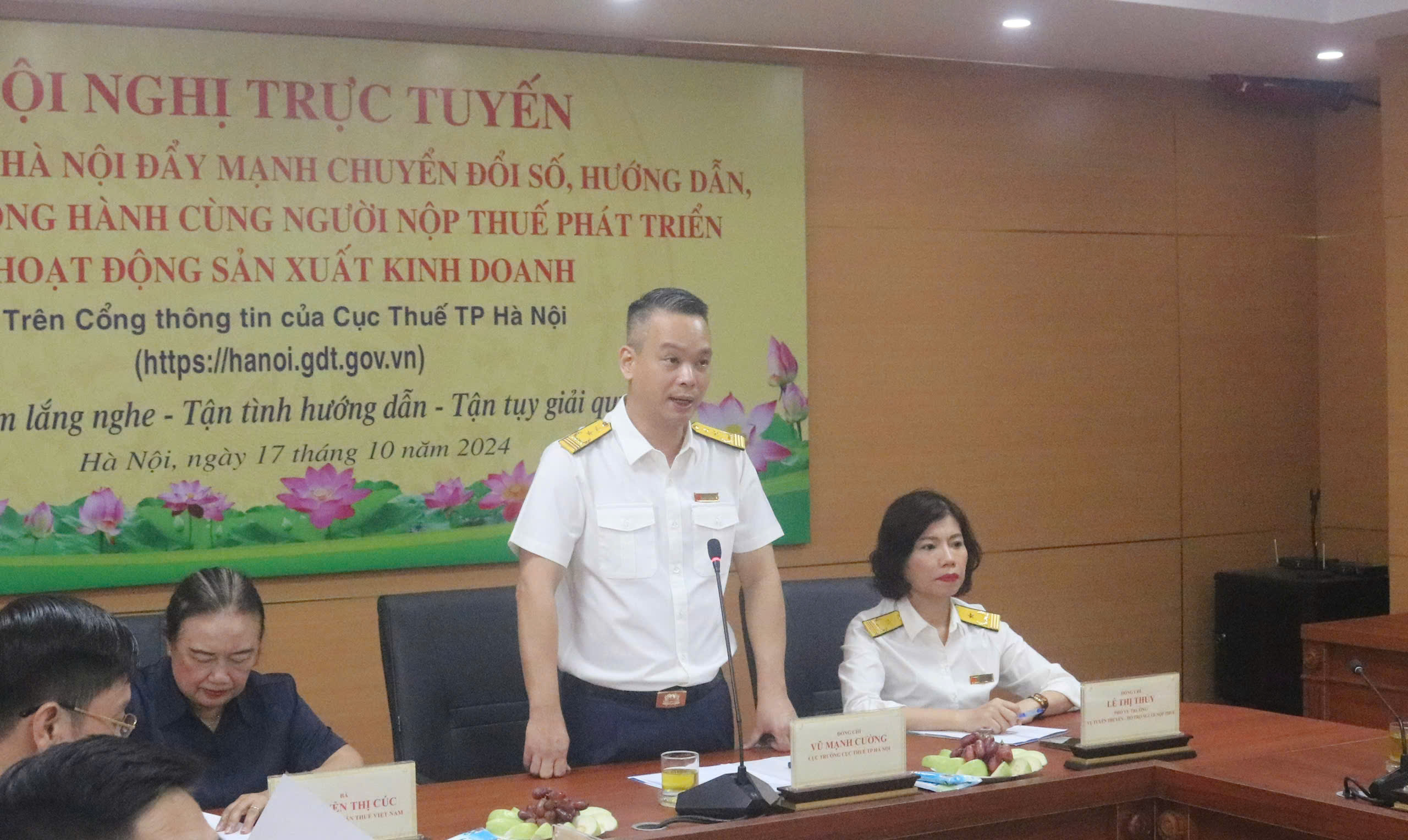 cuc thue ha noi tiep tuc day manh chuyen doi so ho tro dong hanh voi nguoi nop thue phat trien hoat dong san xuat kinh doanh