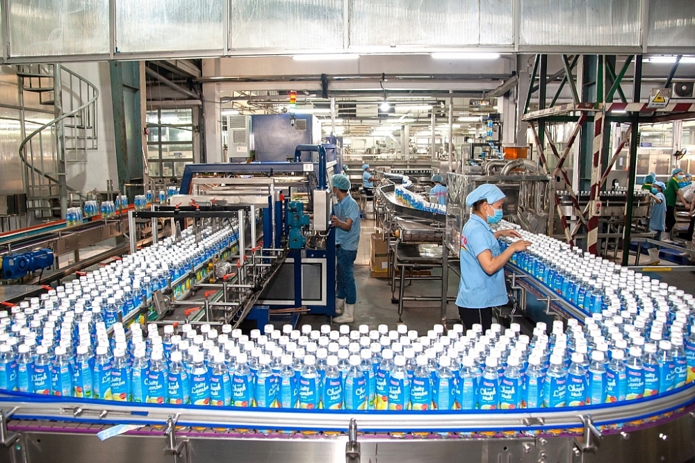 Hoạt động sản xuất tại Công ty TNHH Sản xuất và Thương mại Tân Quang Minh (Bidrico). 	Ảnh: DN cung cấp.