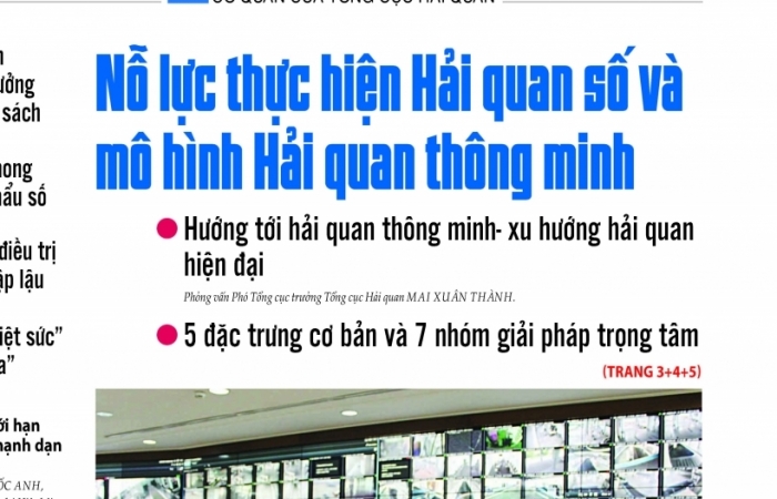 Những tin, bài hấp dẫn trên Tạp chí Hải quan số 74 phát hành ngày 14/9/2021