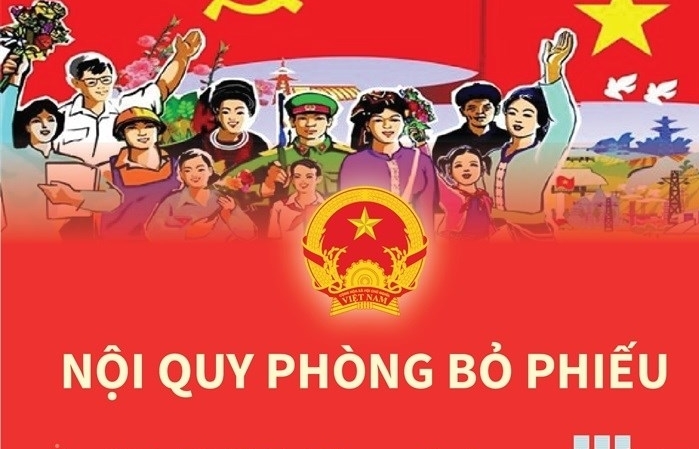 Cử tri phải chấp hành những nội quy gì tại phòng bỏ phiếu?