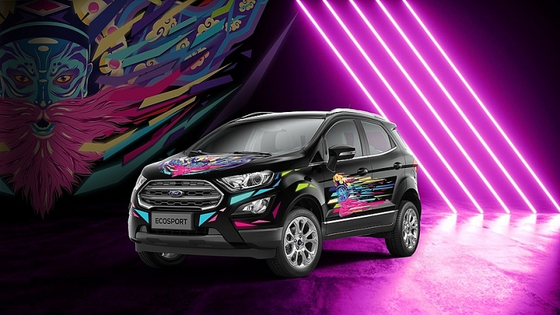 ford viet trao giai cuoc ford ecosport paint your true color