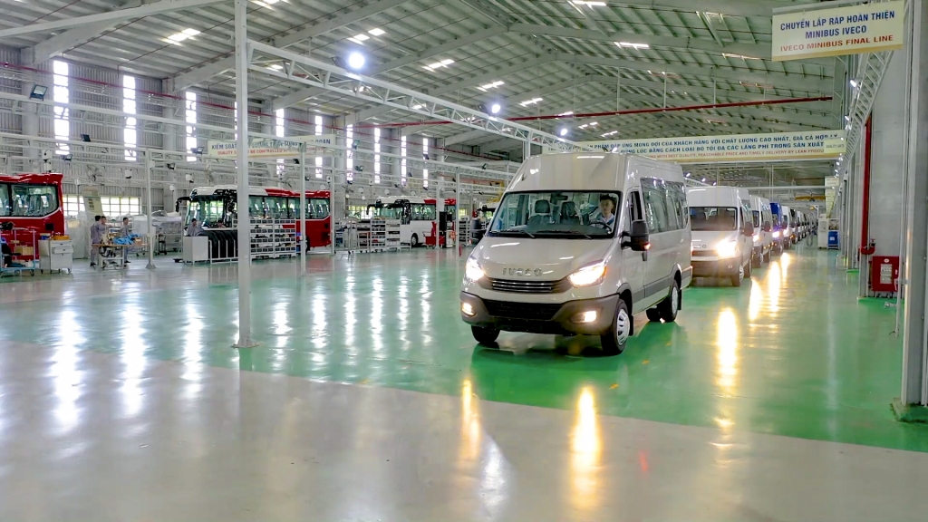 THACO giới thiệu “Dây chuyền sản xuất và sản phẩm Mini Bus IVECO DAILY”