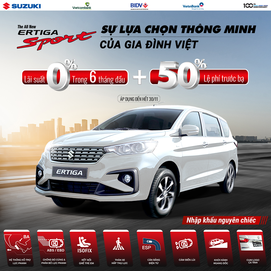 Tháng 10, Suzuki đạt mức tăng trưởng ấn tượng  126%