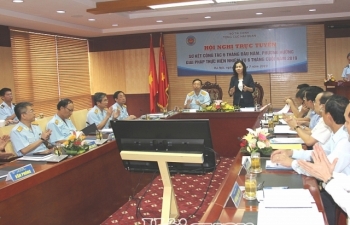 Tổng cục Hải quan họp trực tuyến sơ kết công tác 6 tháng năm 2019