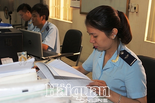 khong xac dinh truoc ma so cho hang da mo to khai hai quan