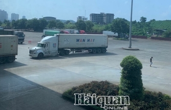 Đã hết ùn ứ các xe thanh long xuất khẩu tại cửa khẩu quốc tế Lào Cai