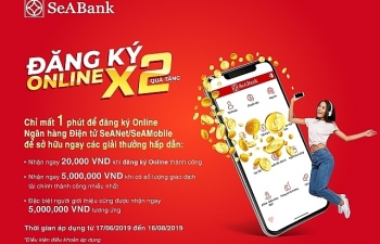 Đăng ký online, sử dụng miễn phí ngân hàng số SeABank