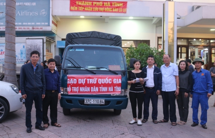 Hoàn thành công tác xuất cấp hàng dự trữ đợt 1 hỗ trợ người dân các tỉnh miền Trung