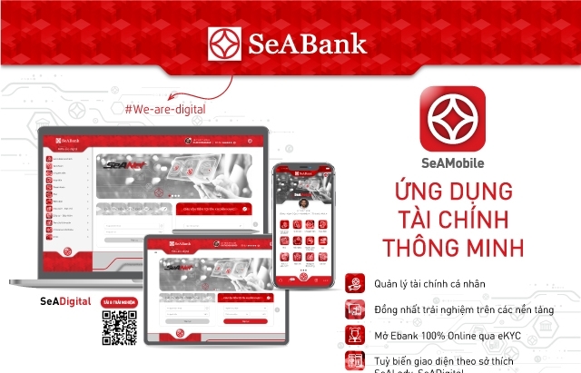 SeABank đồng nhất trải nghiệm của ngân hàng số SeAMobile trên tất cả các thiết bị