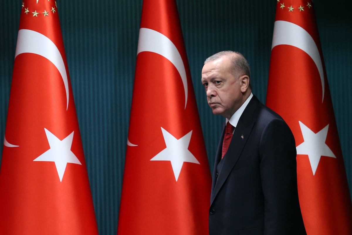 Tổng thống Thổ Nhĩ Kỳ Erdogan. Ảnh: Getty